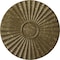 Ekena Millwork Shakuras Ceiling Medallion (For Canopies up to 5"), 19 3/4"OD x 1 3/8"P, Mississippi Mud Crackle CM20SHMMC - alternate 1